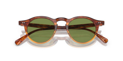 Oliver Peoples OP-13 Sun OV5504SU Dark Amber Gradient/Green C #colour_dark-amber-gradient-green-c