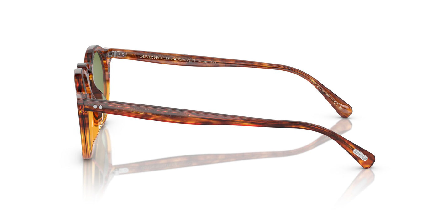 Oliver Peoples OP-13 Sun OV5504SU Dark Amber Gradient/Green C #colour_dark-amber-gradient-green-c