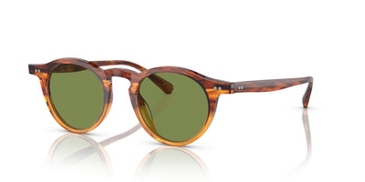 Oliver Peoples OP-13 Sun OV5504SU Dark Amber Gradient/Green C #colour_dark-amber-gradient-green-c