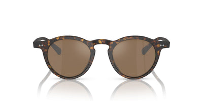 Oliver Peoples OP-13 Sun OV5504SU Semi Matte Atago Tortoise/Cognac Mirror #colour_semi-matte-atago-tortoise-cognac-mirror