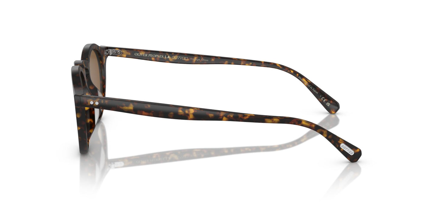 Oliver Peoples OP-13 Sun OV5504SU Semi Matte Atago Tortoise/Cognac Mirror #colour_semi-matte-atago-tortoise-cognac-mirror