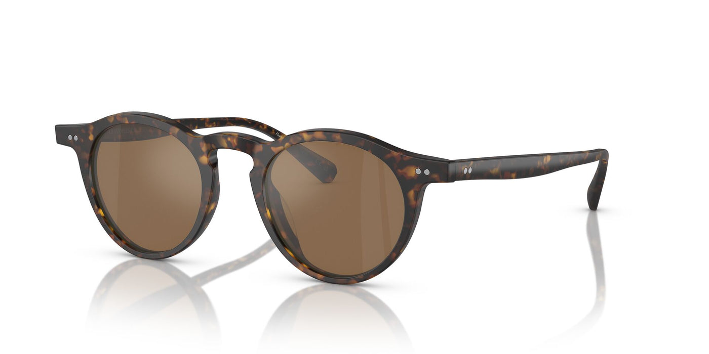 Oliver Peoples OP-13 Sun OV5504SU Semi Matte Atago Tortoise/Cognac Mirror #colour_semi-matte-atago-tortoise-cognac-mirror