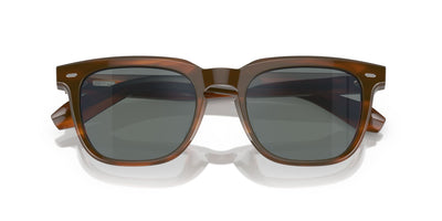 Oliver Peoples N.06 Sun OV5546SU Sycamore/Regal Blue #colour_sycamore-regal-blue