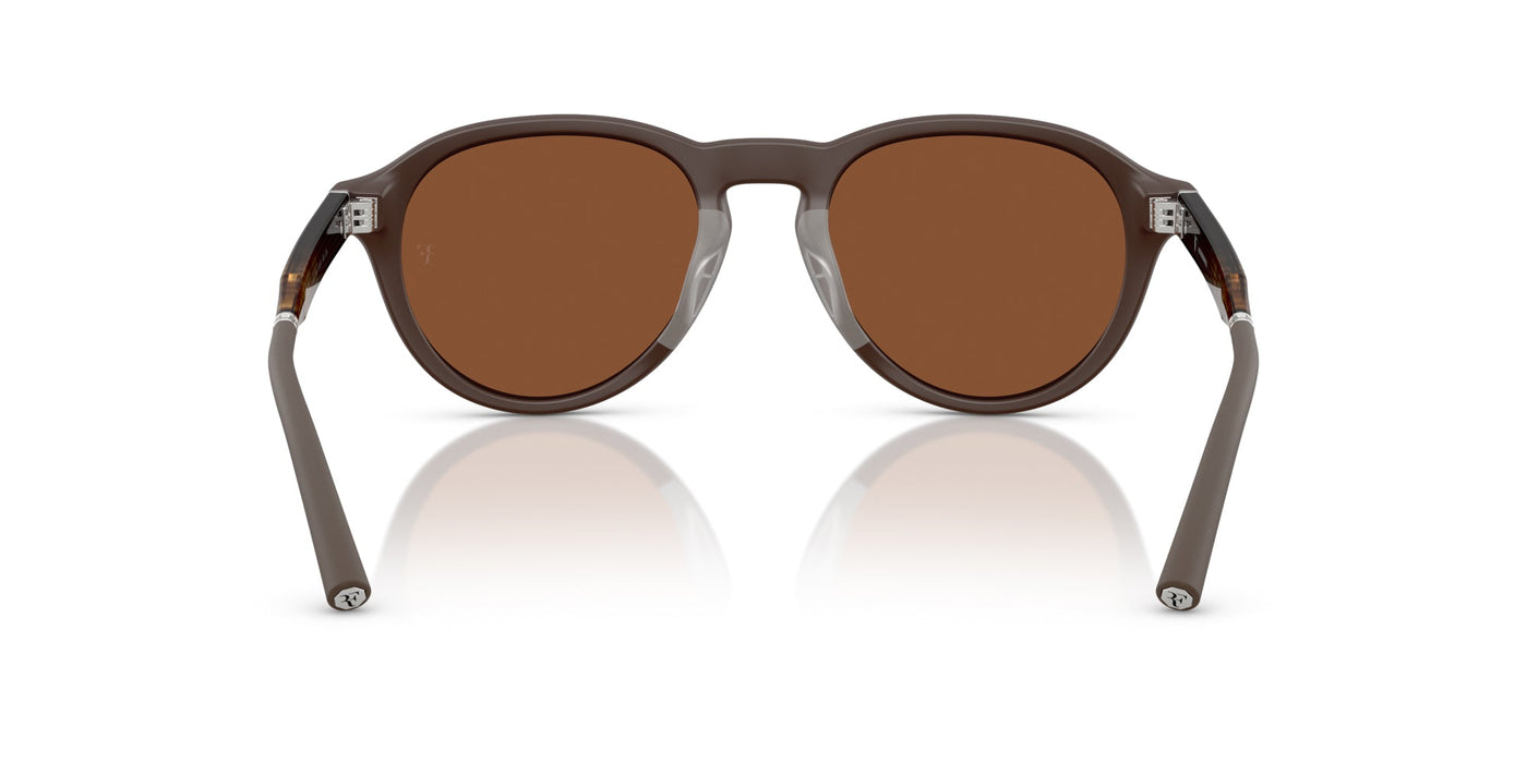 Oliver Peoples R-8 OV5557SU Semi-Matt Umber/Clay #colour_semi-matt-umber-clay