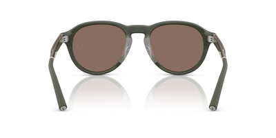 Oliver Peoples R-8 OV5557SU Semi-Matt Green Smoke/Sierra Flash Mirror #colour_semi-matt-green-smoke-sierra-flash-mirror