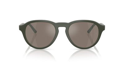 Oliver Peoples R-8 OV5557SU Semi-Matt Green Smoke/Sierra Flash Mirror #colour_semi-matt-green-smoke-sierra-flash-mirror