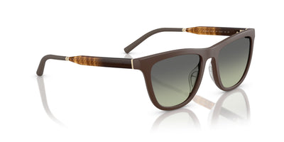 Oliver Peoples R-9 OV5558SU Semi-Matt Umber/Forest Gradient #colour_semi-matt-umber-forest-gradient