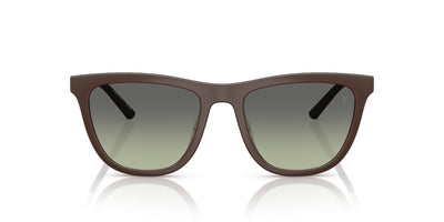 Oliver Peoples R-9 OV5558SU Semi-Matt Umber/Forest Gradient #colour_semi-matt-umber-forest-gradient