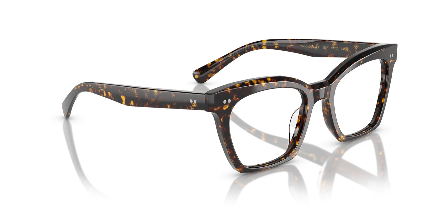 Oliver Peoples Lelia OV5566U Atago Tortoise #colour_atago-tortoise