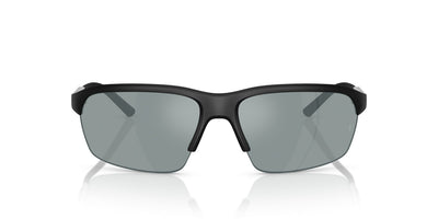 Oliver Peoples R-6 OV5572S Semi-Matte Black/Grey Flash Mirror #colour_semi-matte-black-grey-flash-mirror