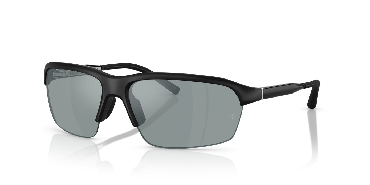 Oliver Peoples R-6 OV5572S Semi-Matte Black/Grey Flash Mirror #colour_semi-matte-black-grey-flash-mirror