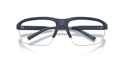 Oliver Peoples R-6 OV5572S Semi-Matte Blue Ash/Clear Blue Light Filter #colour_semi-matte-blue-ash-clear-blue-light-filter