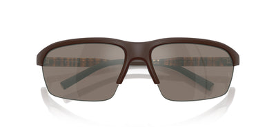 Oliver Peoples R-6 OV5572S Semi-Matt Umber/Sierra Flash Mirror #colour_semi-matt-umber-sierra-flash-mirror