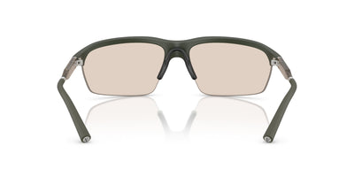 Oliver Peoples R-6 OV5572S Semi-Matt Green Smoke/Sable Photochromic #colour_semi-matt-green-smoke-sable-photochromic