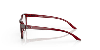 Oakley Junior Humbly OY8022 Polished Transparent Brick Red #colour_polished-transparent-brick-red