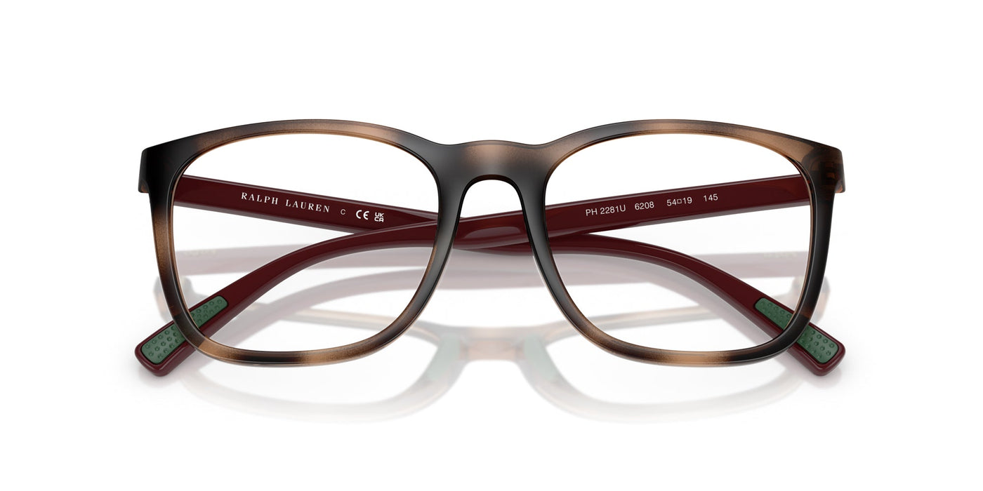 Polo Ralph Lauren PH2281U Shiny Dark Havana-Burgundy #colour_shiny-dark-havana-burgundy