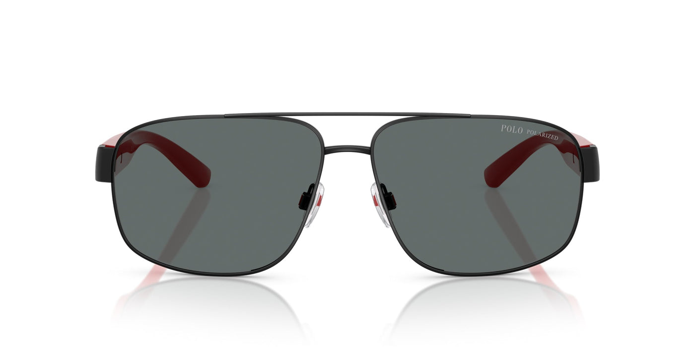 Polo Ralph Lauren PH3156 Semi Shiny Black/Polarised Dark Grey #colour_semi-shiny-black-polarised-dark-grey