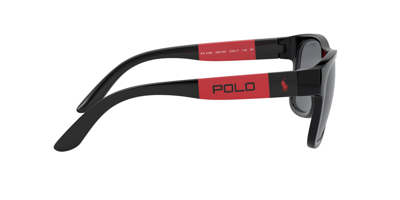 Polo Ralph Lauren PH4162 Shiny Black/Grey Polarised #colour_shiny-black-grey-polarised