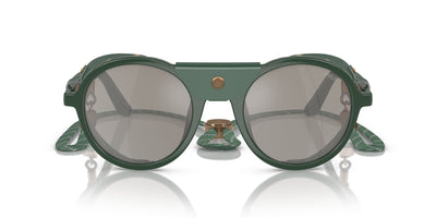 Polo Ralph Lauren PH4216QU Shiny Green/Light Grey Silver Mirror #colour_shiny-green-light-grey-silver-mirror