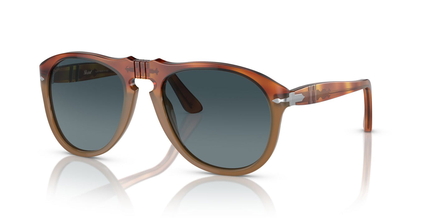 Persol PO0649 Light Tortoise/Blue #colour_light-tortoise-blue