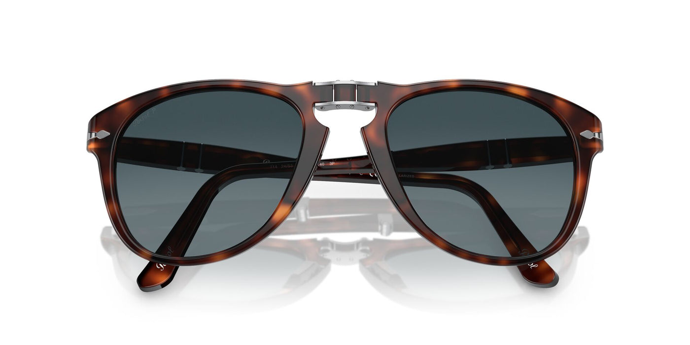 Persol PO0714 Dark-Tortoise-Blue-Polarised #colour_dark-tortoise-blue-polarised