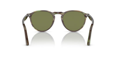 Persol PO3286S Striped Green/Light Green #colour_striped-green-light-green