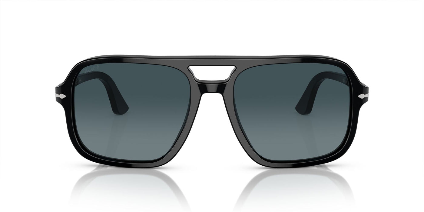 Persol PO3328S Black/Light Blue Dark Blue Gradient #colour_black-light-blue-dark-blue-gradient