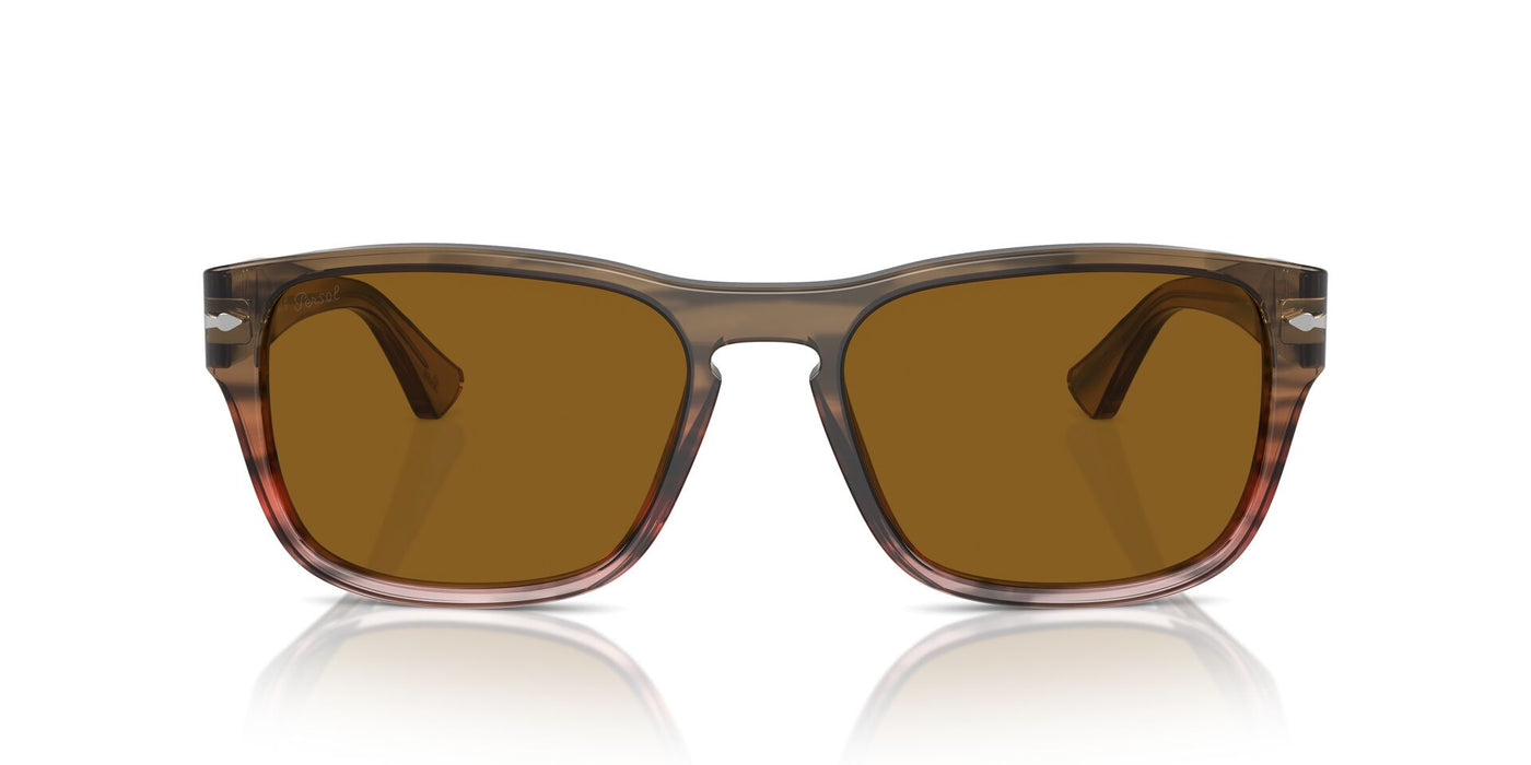 Persol PO3341S Striped Brown Gradient Red/Brown #colour_striped-brown-gradient-red-brown