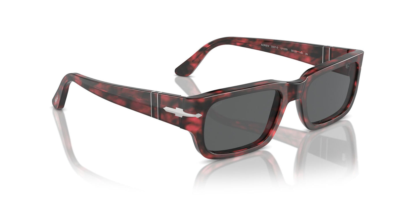 Persol Adrien PO3347S Red Havana/Dark Grey #colour_red-havana-dark-grey