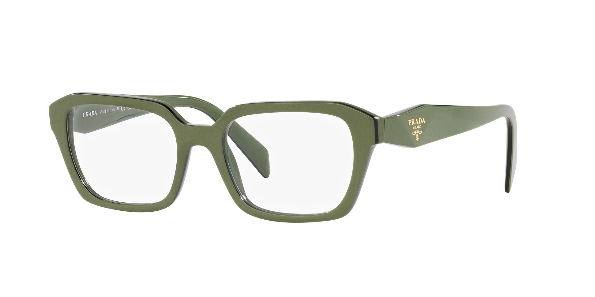 Prada glasses cheap green frame