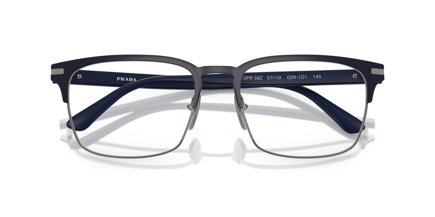 Prada VPR58Z Matte Baltic/Gunmetal #colour_matte-baltic-gunmetal