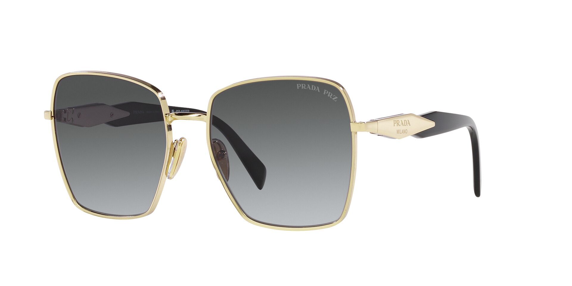 Prada SPR64Z Square Sunglasses Fashion Eyewear