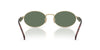 Prada SPR65Z Pale Gold/Dark Green #colour_pale-gold-dark-green