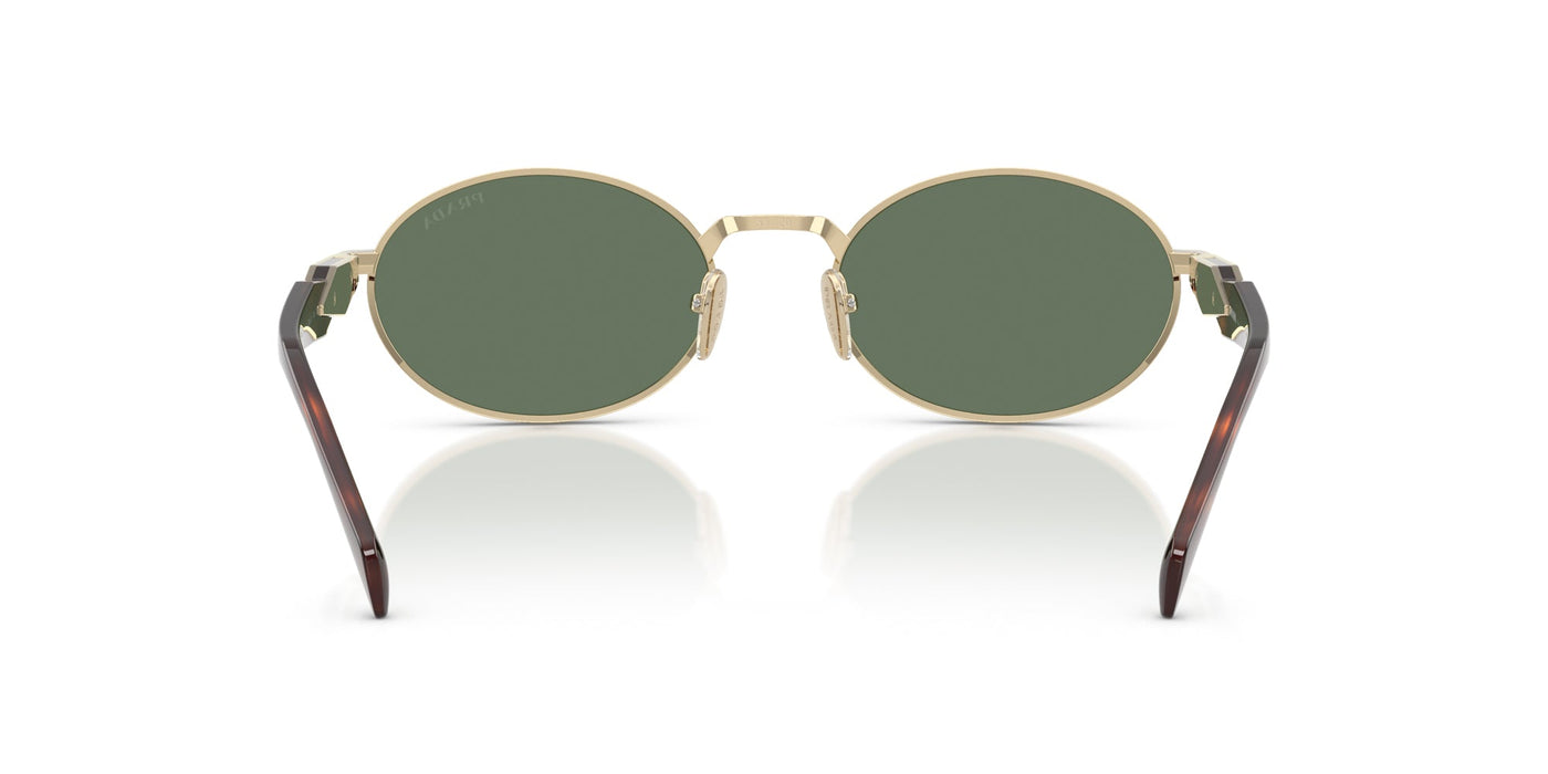 Prada SPR65Z Pale Gold/Dark Green #colour_pale-gold-dark-green