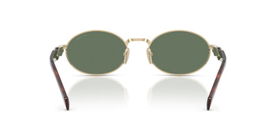 Prada SPR65Z Pale Gold/Dark Green #colour_pale-gold-dark-green