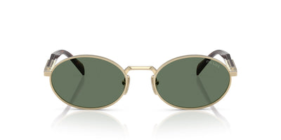 Prada SPR65Z Pale Gold/Dark Green #colour_pale-gold-dark-green