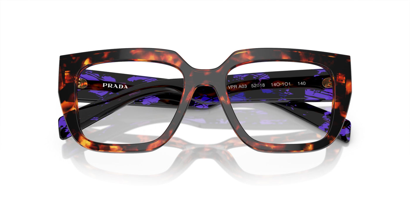 Prada VPR A03 Havana Magma #colour_havana-magma