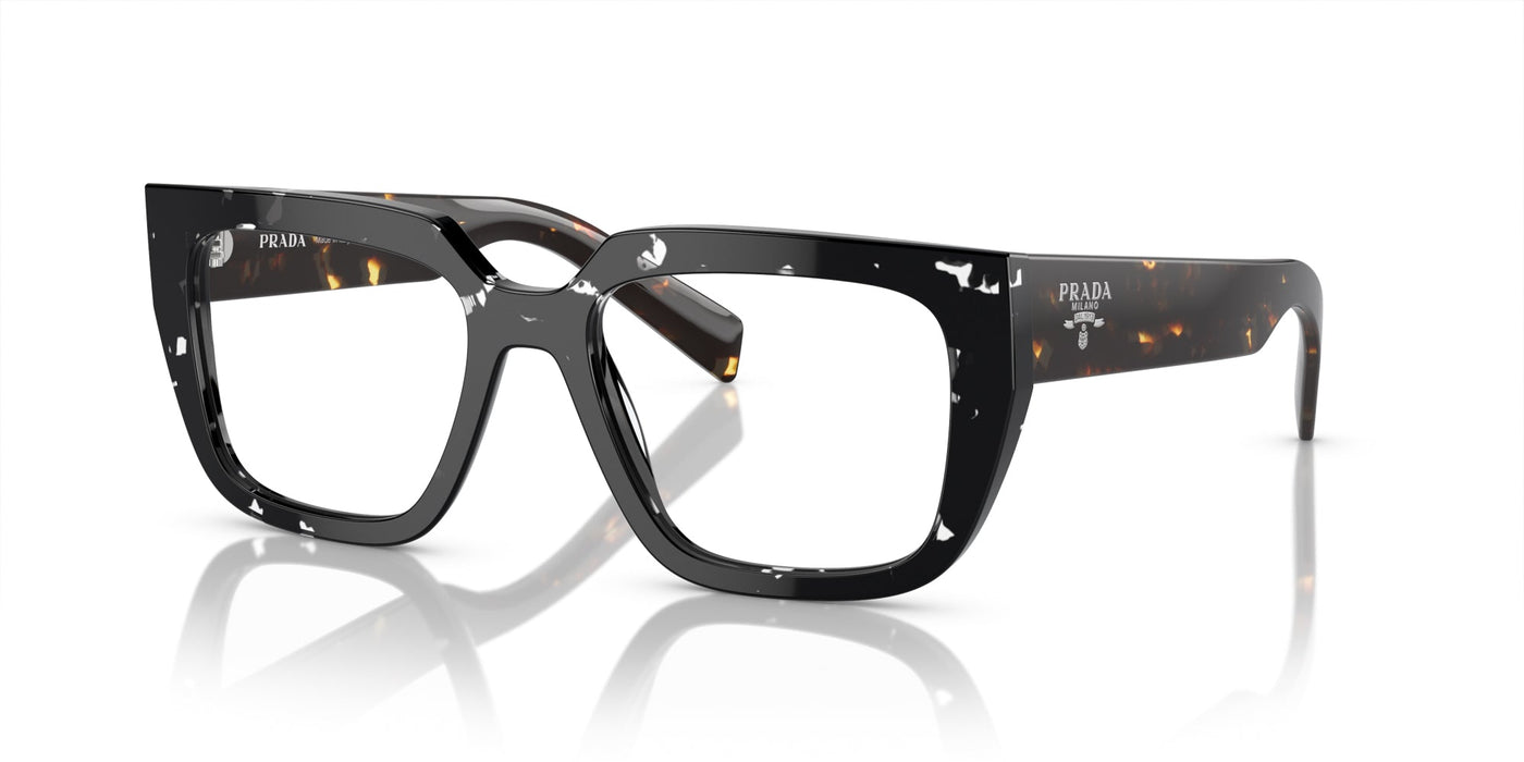 Prada VPR A03 Havana Black Transparent #colour_havana-black-transparent