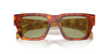 Prada SPR A06 Cognac Tortoise/Green #colour_cognac-tortoise-green