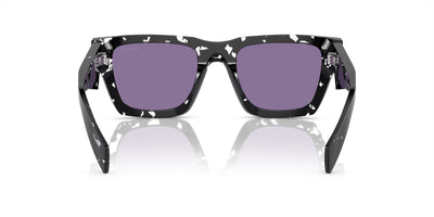 Prada SPR A06 Tortoise Black Crystal/Violet Internal Silver Mirror #colour_tortoise-black-crystal-violet-internal-silver-mirror