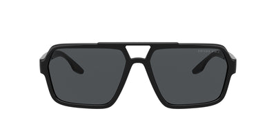 Prada Linea Rossa SPS01X Black/Dark Grey Polarised Gradient #colour_black-dark-grey-polarised-gradient