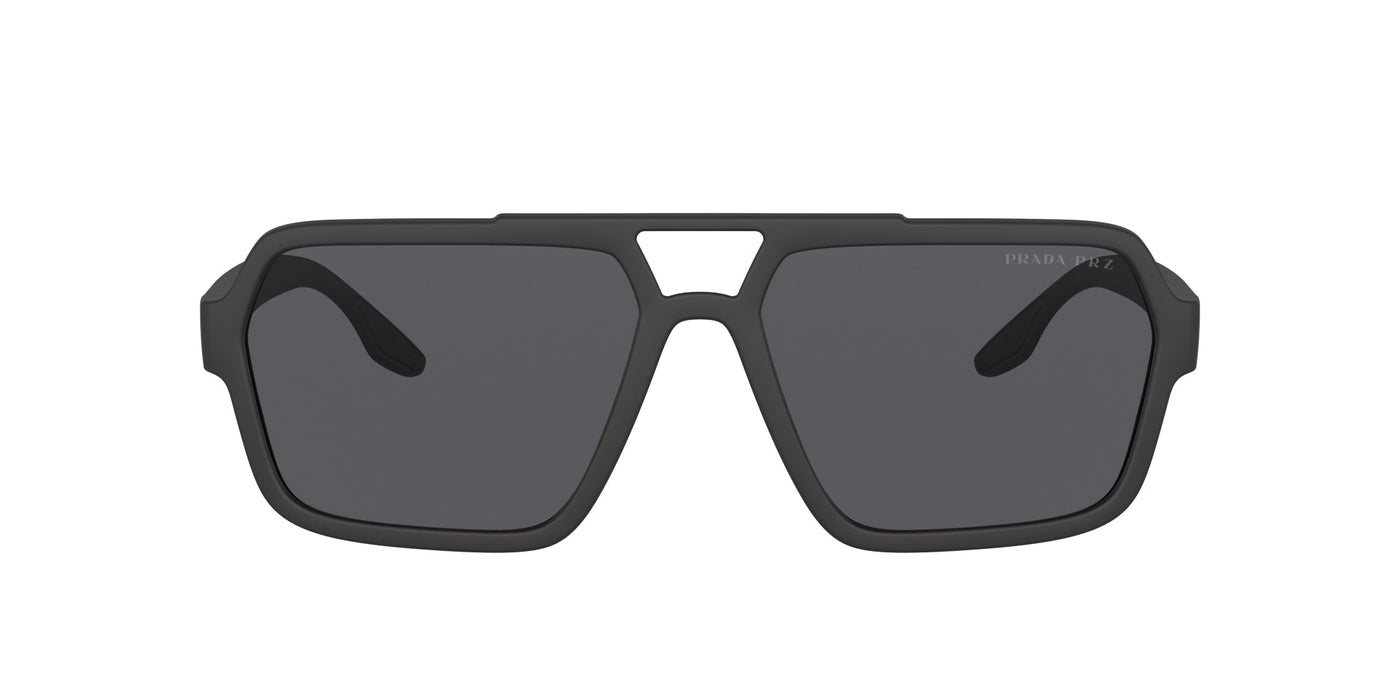 Prada Linea Rossa SPS01X Black Rubber/Dark Grey Polarised #colour_black-rubber-dark-grey-polarised