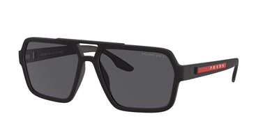 Prada Linea Rossa SPS01X Black Rubber/Dark Grey Polarised #colour_black-rubber-dark-grey-polarised