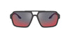 Prada Linea Rossa SPS01X Black Rubber/Dark Grey Blue/Red Mirror #colour_black-rubber-dark-grey-blue-red-mirror