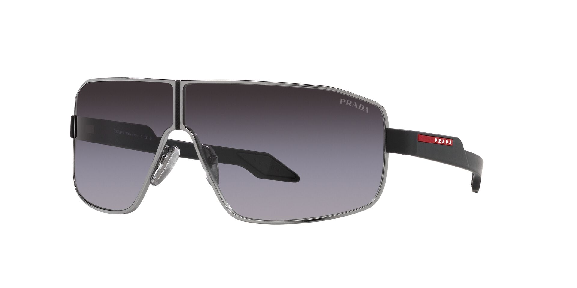 Prada Sport Linea Rossa SPS54Y Shield Sunglasses Fashion Eyewear