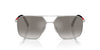 Prada Linea Rossa SPS A50 Silver/Grey Silver Gradient Mirror #colour_silver-grey-silver-gradient-mirror