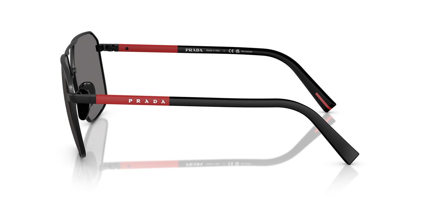 Prada Linea Rossa SPS A50 Matte Black/Dark Grey Polarised #colour_matte-black-dark-grey-polarised