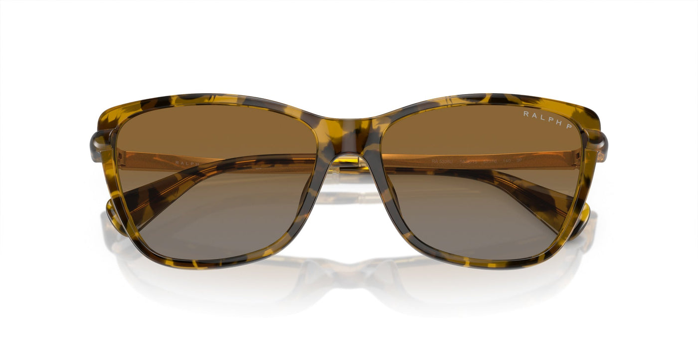 Ralph by Ralph Lauren RA5308U Yellow Havana/Brown Gradient Polarised #colour_yellow-havana-brown-gradient-polarised