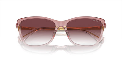 Ralph by Ralph Lauren RA5308U Shiny Transparent Rose/Clear Dark Violet Gradient #colour_shiny-transparent-rose-clear-dark-violet-gradient