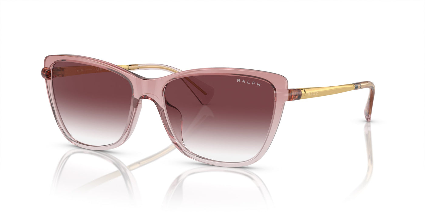 Ralph by Ralph Lauren RA5308U Shiny Transparent Rose/Clear Dark Violet Gradient #colour_shiny-transparent-rose-clear-dark-violet-gradient